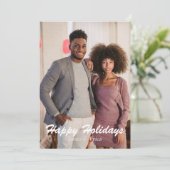 シンプルハッピーホリデイズバーチカル2枚 シーズンカード (スタンド正面)