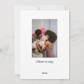 シンプルハッピーホリデイズバーチカル2枚 シーズンカード (裏面)