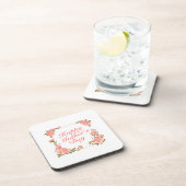 シンプルハッピーマザーズデイフローラフレームコースター コースター (右側)