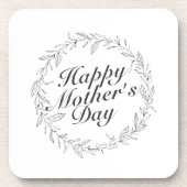 シンプルハッピーマザーズデイフローラリースコースター コースター (正面)