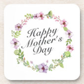 シンプルハッピーマザーズデイフローラリースコースター コースター (正面)