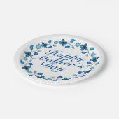 シンプルハッピーマザーズデイフローラ紙プレート ペーパープレート (アングル)