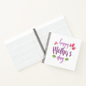 シンプルハッピーマザーズデイフローラ |ノートブック ノートブック (内部)