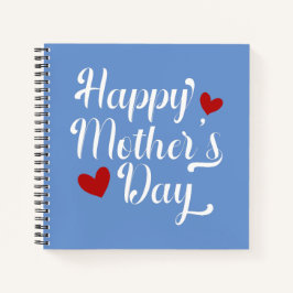 シンプルハッピーマザーデイ書道 |ノートブック ノートブック