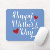 シンプルハッピーマザーデイ書道 |マウスパッド マウスパッド (マウス)