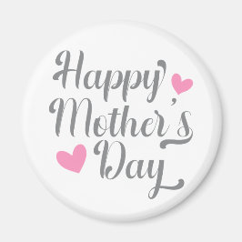 シンプルハッピーマザーデイ書道 |マグネット マグネット