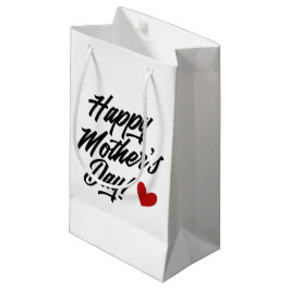シンプルハッピーマザーデイ書道 |抱き枕 スモールペーパーバッグ