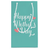 シンプルハッピーマザーデイ書道 |抱き枕 スモールペーパーバッグ (裏面)