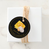 シンプルハニカムニンニク入り蜂蜜つるラベル フェイバータグ (インサイチュ)