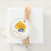 シンプルハニカムブラックベリー注入ハチミツつるラベル フェイバータグ (インサイチュ)