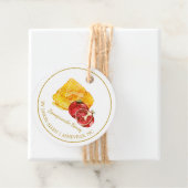 シンプルハニカムポメグラナートハニーつるラベル フェイバータグ (インサイチュ)