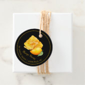 シンプルハニカムマンゴー注入ハニーつるラベル フェイバータグ (インサイチュ)