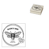 シンプルハニーカスタムビー ラバースタンプ (押印)