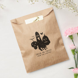 シンプルハロウィンカワイカボチャ幽霊こうもりデコール フェイバーバッグ