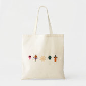 シンプルハロウィーンパンプキン顔幽霊怖いパーティー トートバッグ (正面)