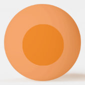 シンプルハロウィーンパンプキン顔幽霊怖いパーティー 卓球ボール (裏面)