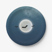 シンプルハロウィーンパーティー ペーパープレート (正面)