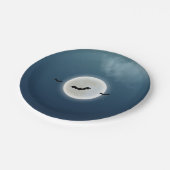 シンプルハロウィーンパーティー ペーパープレート (アングル)