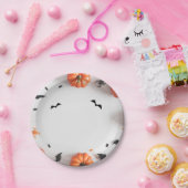 シンプルハロウィーン ペーパープレート (パーティー)