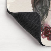 シンプルハンドドロードディアデロスムエルトス | マウスパッド (コーナー)