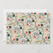 シンプルハートに軽いクリスマスフォトを許可 シーズンカード (裏面)