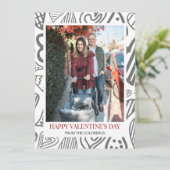 シンプルハートエレガントラブヴァレンティネスのデイフォト シーズンカード (スタンド正面)