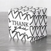 シンプルハートパター結婚ン フェイバーボックス