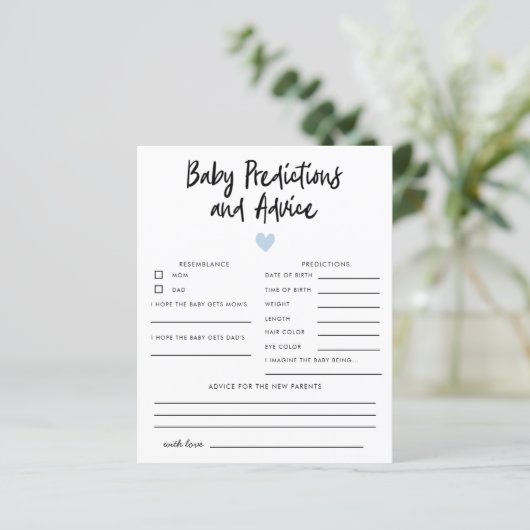 シンプルハートベビー予測とアドバイス (スタンド正面)