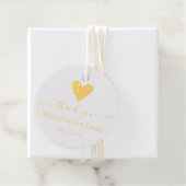 シンプルハート名エレガント有感謝 フェイバータグ (箱)