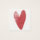 シンプルハート04ノートカード (正面)