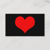 シンプルハート 名刺 (裏面)