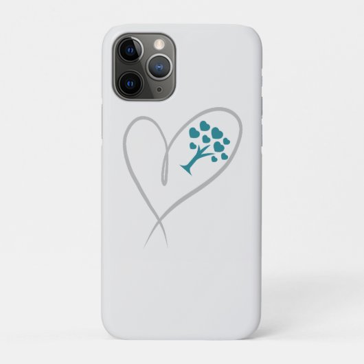 シンプルハート Case-Mate iPhoneケース (裏)