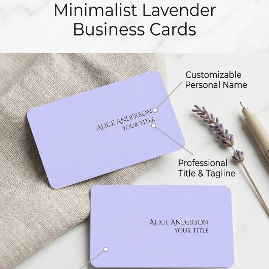 シンプルバジェット無地の1色ペリモダンンクル 名刺