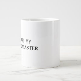 シンプルバディカジュアル – 毎日のスタイル ジャンボコーヒーマグカップ