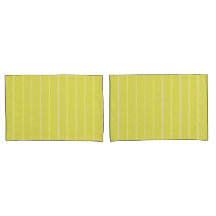 シンプルバナナストライプ黄色の背景に白い