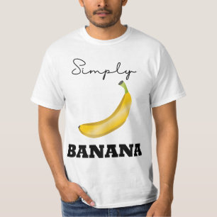シンプルバナナテーマシャツ Tシャツ