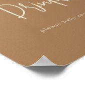 シンプルバニードリンク ポスター (角)