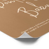 シンプルバニーベビー ポスター (角)