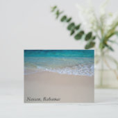 シンプルバハマビーチ ポストカード (スタンド正面)