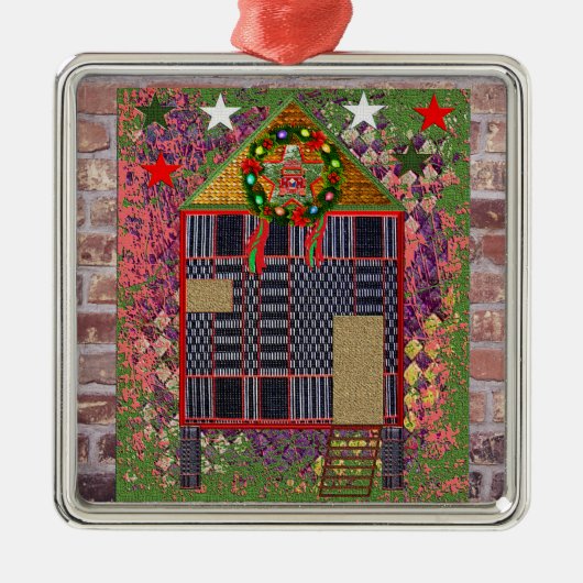 シンプルバヘイ久保 メタルオーナメント (正面)