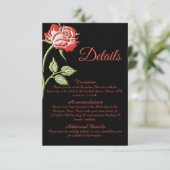 シンプルバラカラフルエンクロージャ・カード エンクロージャーカード (スタンド正面)