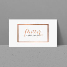 シンプルバラ金ゴールドラッシュサロンロゴ