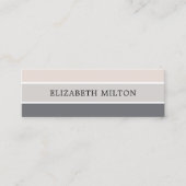 シンプルパエレガントステル・コンサルタストライプント スキニー名刺 (正面)