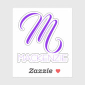 シンプルパエレガントープルカスタムパーソナライズされた シール (シート)