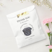 シンプルパグ結婚のバッグ フェイバーバッグ (封をした状態)