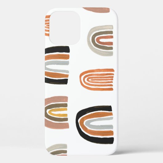 シンプルパステルレインボーキッズスタイル Case-Mate iPhoneケース (裏面)