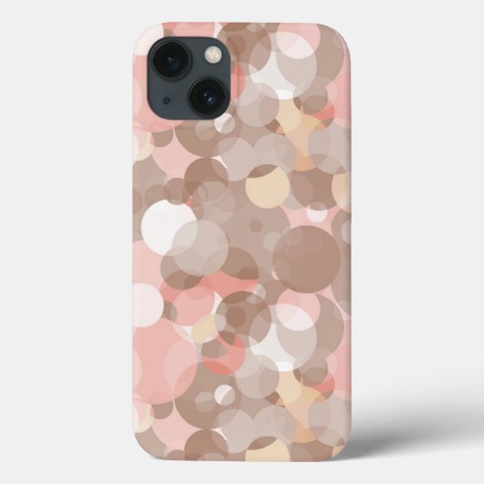 シンプルパターン – 円 Case-Mate iPhoneケース (裏面)