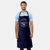 シンプルパパズグリルマスター エプロン (着用した状態)