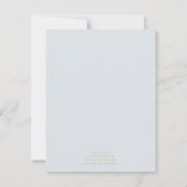 シンプルパリジャンブティックサンキューカードノート サンキューカード (裏面)