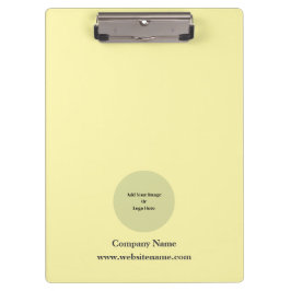 シンプルパーソナライズされたカスタムクリーム クリップボード